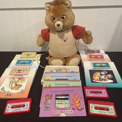 Vintage Teddy Ruxpin Set