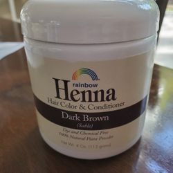 FOUR NEW HENNA HAIR COLOR AND CONDITIONER