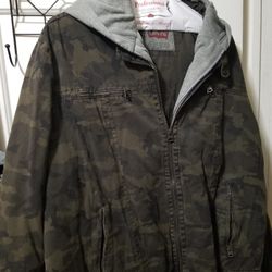 LEVI'S MILITARY HOODIE JACKET