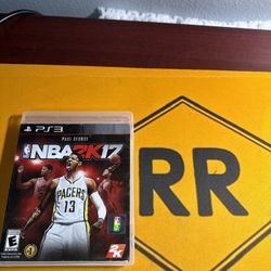 NBA 2K17 (Sony Playstation 3, PS3) GameStop Case - Tested