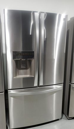 Kenmore 3-Door Stainless Steel Refrigerator
