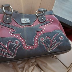 Western Style P&G Collection Faux Handbag