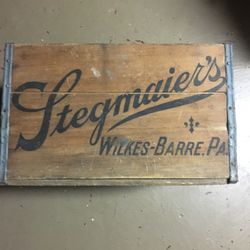 Stegmaier's Wooden Beer Crate
