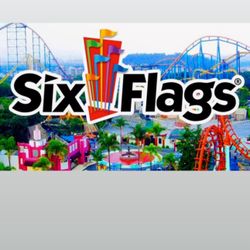 4 Adult Six Flags Magic Mountain Tickets Expire 12/29/2024  Good For Any Regular Operating Day Tickets 