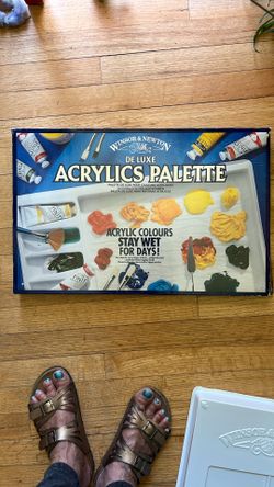 Art supply Acrlic Stay Wet Palette