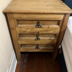 Antique Wooden Side Table 