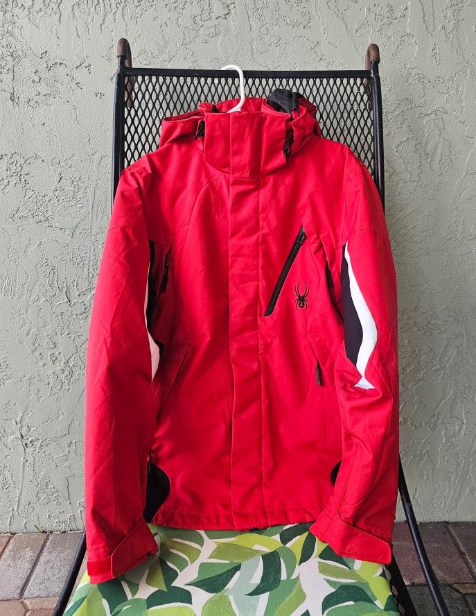 Spyder Ski Jacket Spyder Leader Men's Winter Jacket Size S