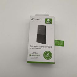 *NEW* Xbox Series X|S Seagate Storage Expansion Card 2TB Solid State Drive NVMe SSD  (MD# STJR2000400) Black