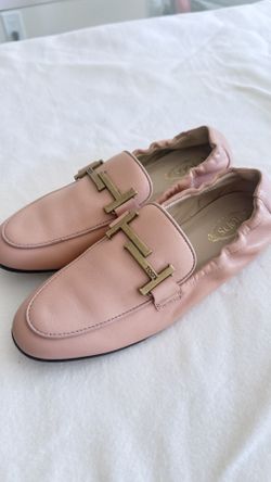 Tod's women's leather loafers 