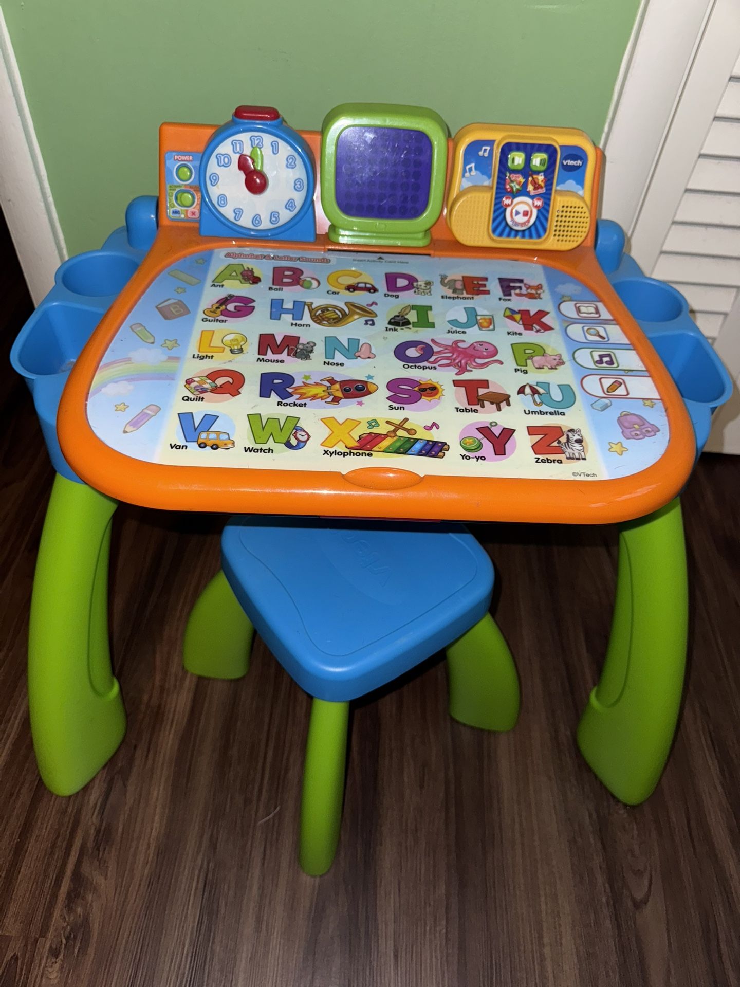 Kids Vtech Learning Desk And Chair