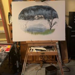 art was lesson supplies $100.00