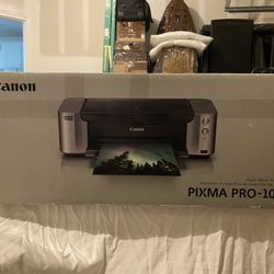 CANON PIXMA PRO-100 SEMI NEW USED ONLY TWICE.  $550.00