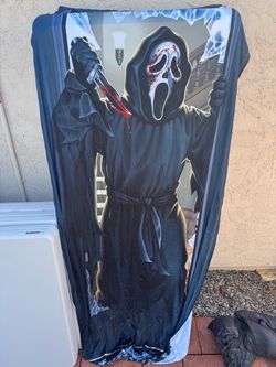Halloween Decor - Fabric Door Cover