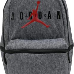 New Nike Air Jordan Jumpman Carbon Heather Large School Backpack 13” Sleeve NWT