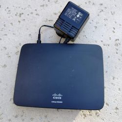 Cisco Linksys SE2800 8-Port Gigabit Ethernet Switch Router W/Adapter 