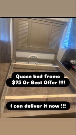 Queen size bed frame !!delivery available!!!