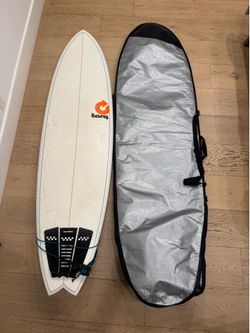 Torq Surfboard 7’2” (52.7L) + Bag – Great Beginner/Intermediate Board