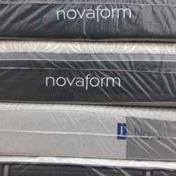 New Queen Size Novaform Mattress