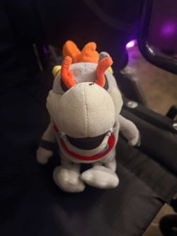 uiuoutoy Baby Dry Bones Bowser JR plush toy
