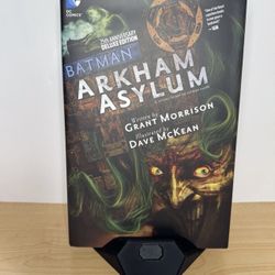 Batman Arkham Asylum DC 25th Anniversary Deluxe by Grant Morrison Hardback Comic