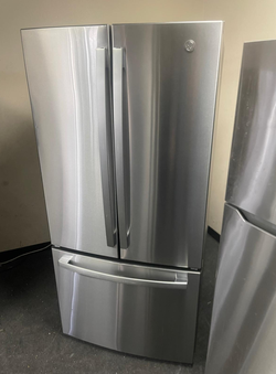 Deal GE 3‑Door Stainless Fridge – French Door, LED lighting