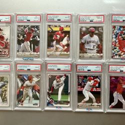 2018 Shohei Ohtani Rookie Cards — PSA 10 — 