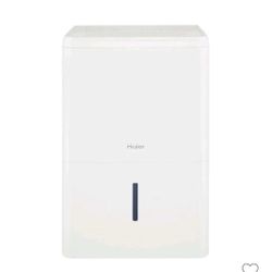 💥💲140 Haier 50 Pint Energy Star Portable Dehumidifier for wet Space White QDH50LZ 🆕️👌