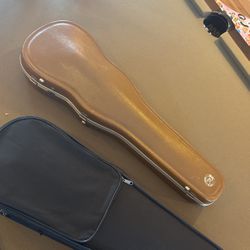 Roth Vintage Violin Case Old Antique 1950’s Tan Brown Hard
