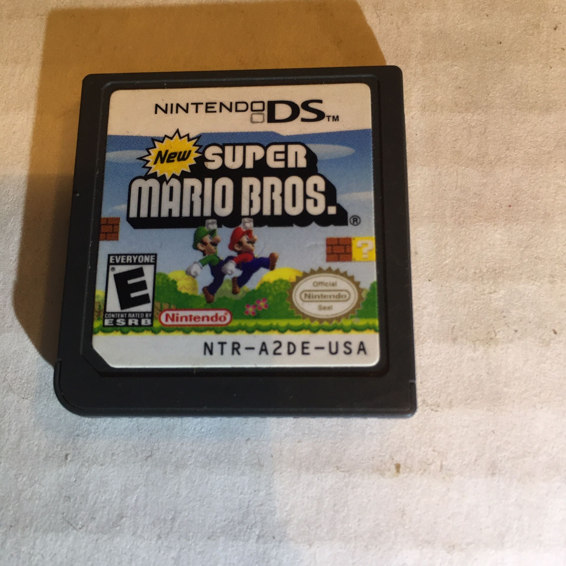 SUPER MARIO BROS. NINTENDO DS GAME