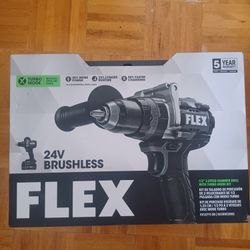 Flex 24V Brushless Hammer Drill Kit