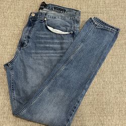 Pacsun Men’s Denim Stacked Skinny Jeans, 34X32