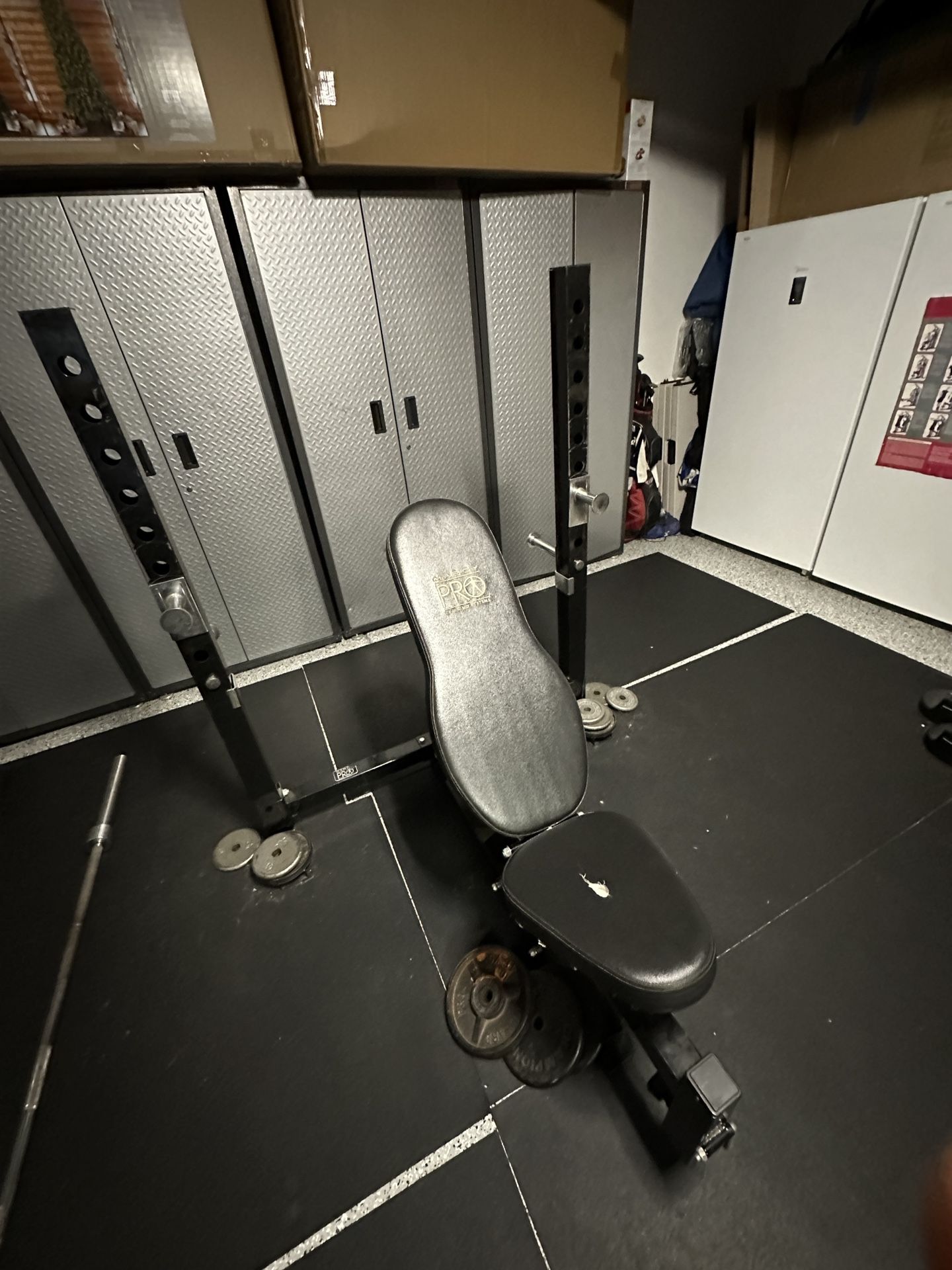 Marcy Pro Weight Bench With Squat Rack
