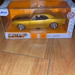 Jada toys 1967 Chevy Camaro gold htf