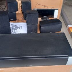 💙Bose PS28 III Powered Speaker System Subwoofer 5 Satellites Speakers Cables