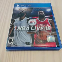 NBA Live 18 PS4