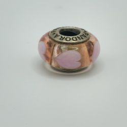 Pandora Pink hearts charm