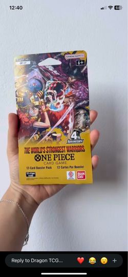 (WTB) ONE PIECE OP-17 SLEEVE PACKS