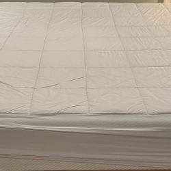 King-sized Bed with Wooden Frame