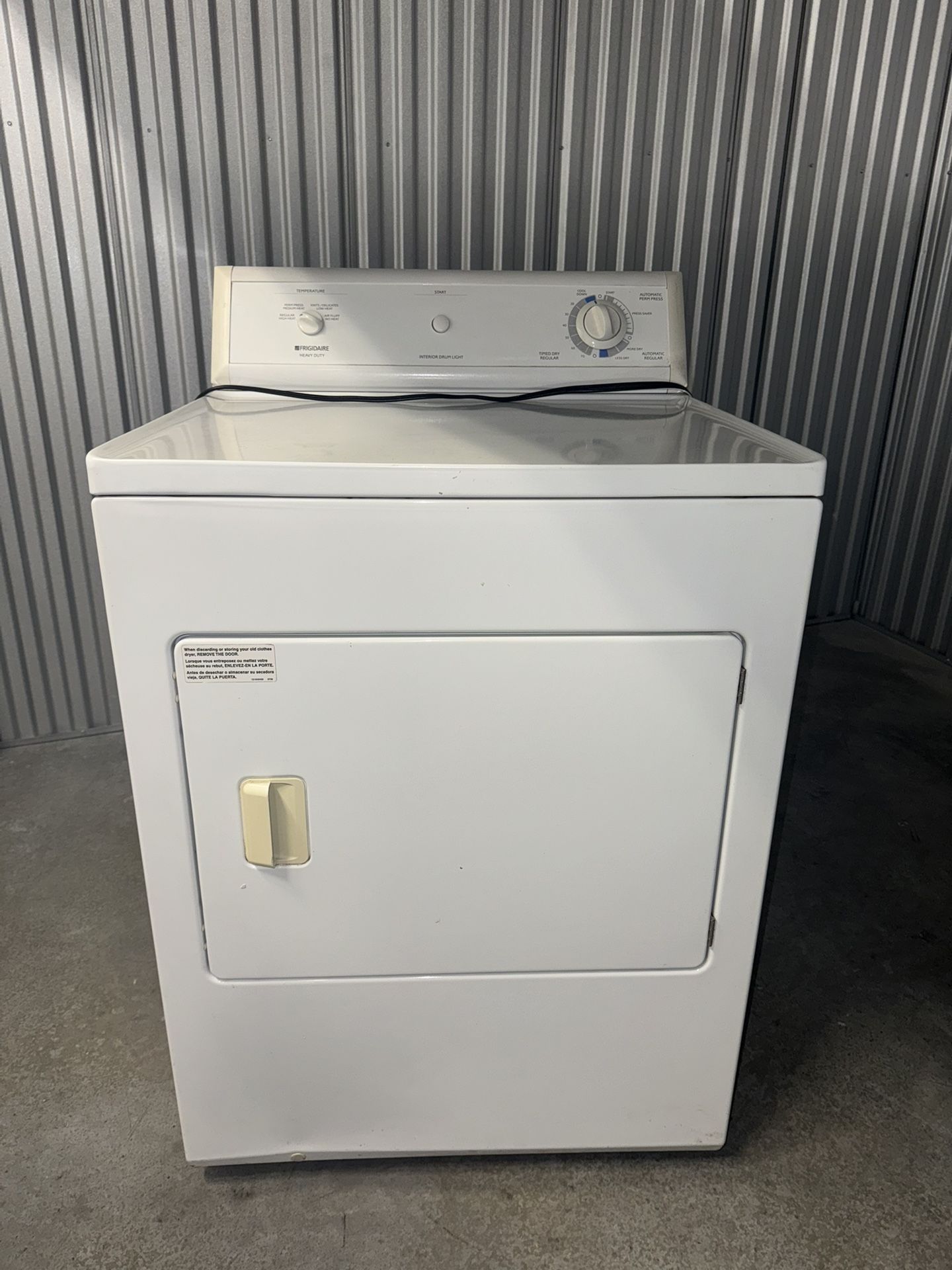 Frigidaire Dryer