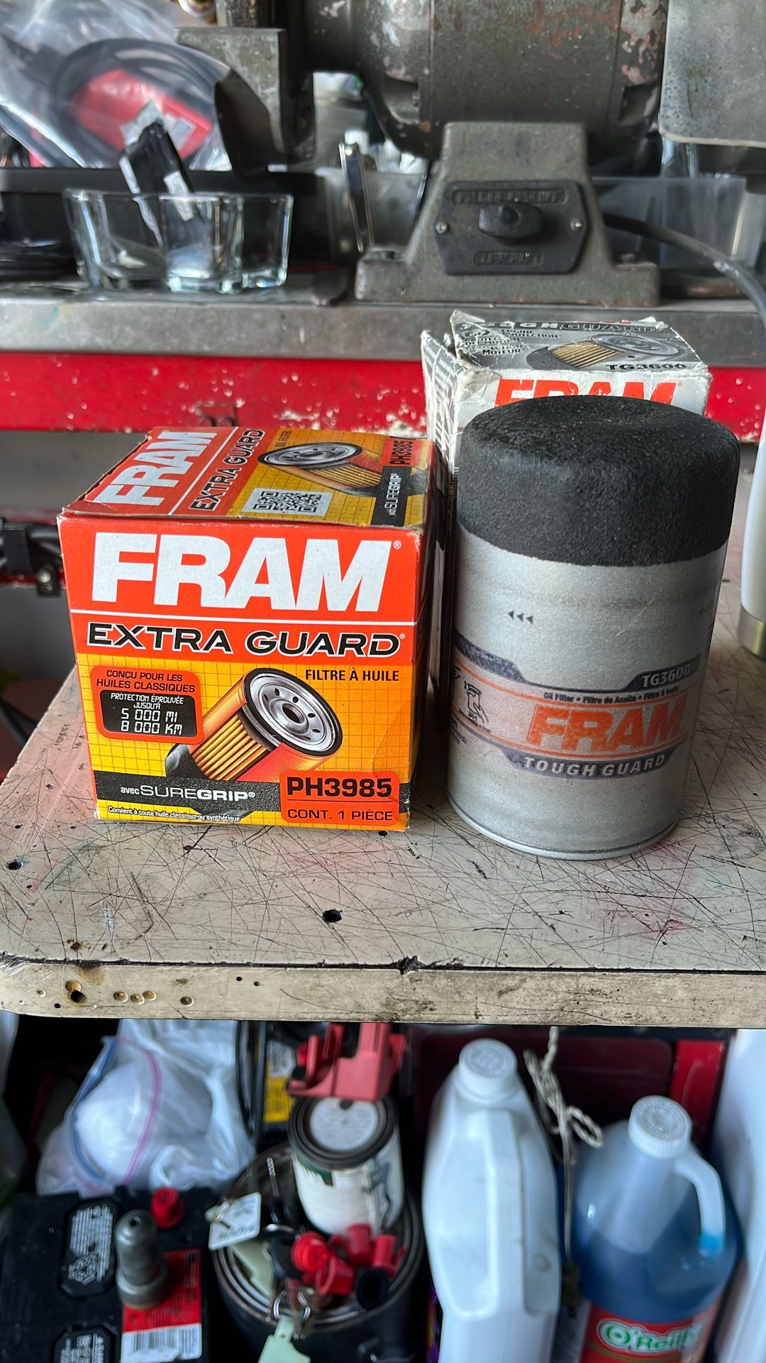 2 New FRAM Oil Filters
