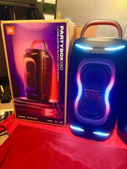 JBL ~ (PartyBox 130) 200W Bluetooth 6.0 Portable Party Speaker – AI Sound Boost, Auracast {NO MIC}