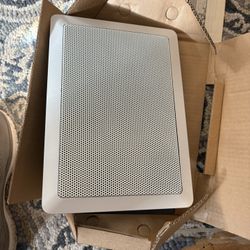 Studio Acoustics Indoor In-Wall IW-260 80w Home Theater Speakers - White