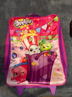 Rolling suitcase girls