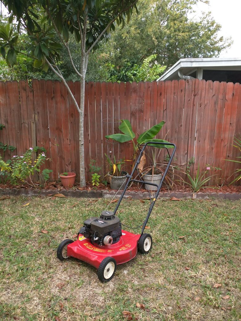 Rally 20" push lawn mower