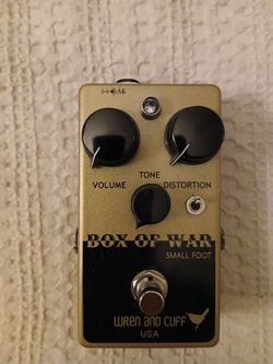 Wren And Cuff Box Of War Pedal