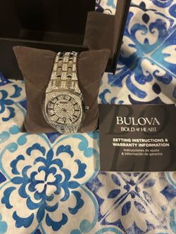 New man Bulova Watch. BUST DOWN