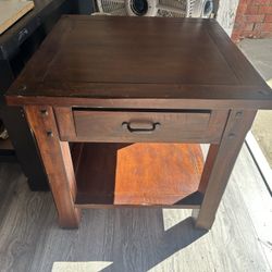 World, Market, Solid Wood, Nightstand/ End Table