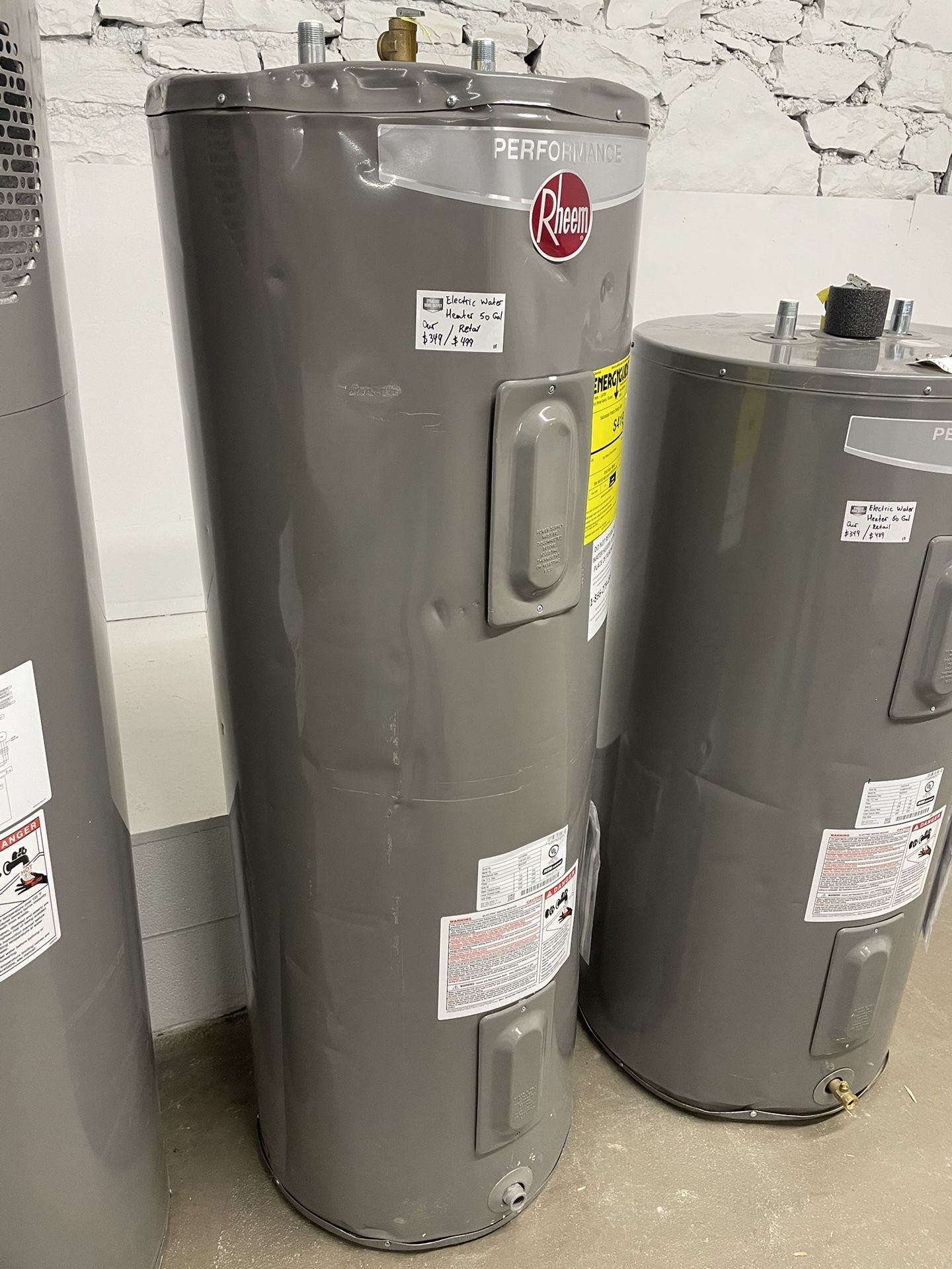 50 Gal. Electric Water Heater - 11