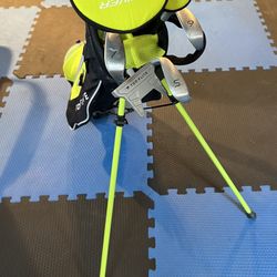 Jr Golf Set Clubs For 7 To 11 Year Old