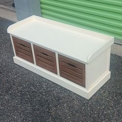 Bench With Storage 